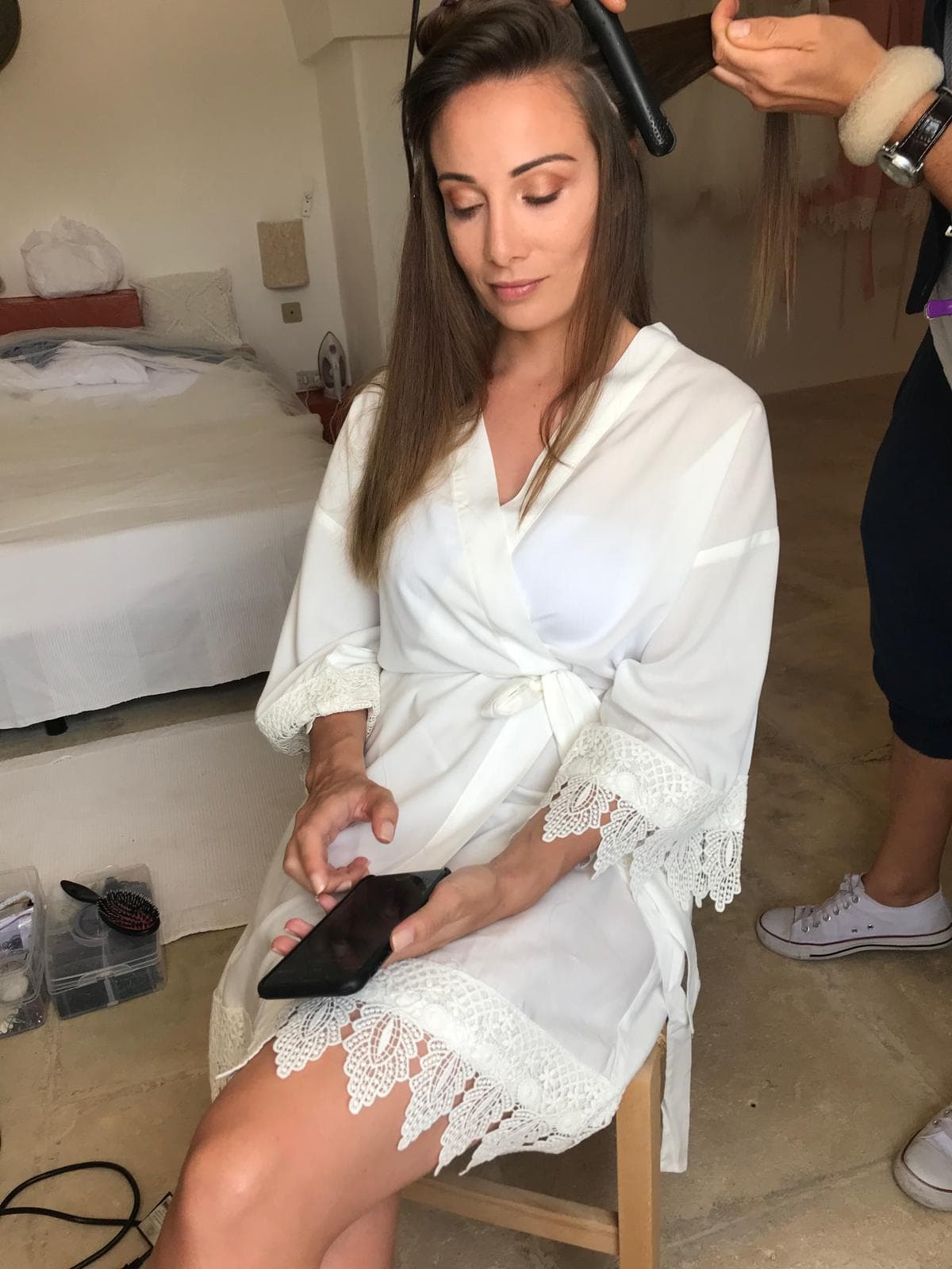 Essai maquillage mariée